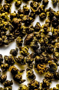 the crispy pops of flavor is made with fried capers