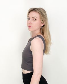 TO TRANSFORM: Wear with the high neckline in the front or flip it around and bring the scoop neck to the front and show a little chest. Sparrow crop is a cool, cropped version of our Sparrow top. PRODUCT DETAILS: - 60% Rayon, 33% Nylon, 7% Lycra- Moisture wicking and four-way stretch - Machine washable and dryer safe - MADE IN USA - Model: Talia is wearing a size small View our shipping and returns policy We'd love to hear from you! Email hello@paridaez.com with any questions. Chic Scoop Neck Crop Top With Built-in Bra, Versatile Cropped Tank Top With Built-in Bra, Chic Cropped Fitted Tank Top, Versatile Stretch Cropped Top, Versatile Cropped Tank Top Bra Friendly, Versatile Stretch Cropped Crop Top, Versatile Bra Friendly Tank Crop Top, Chic Bra-friendly Tank Crop Top, Versatile Bra-friendly Tank Crop Top