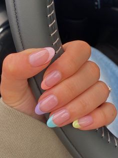 May Nail Designs: Elevate Your Summer Beauty Routine Gel Nails French, French Tip Acrylic Nails, Summer Acrylic Nails, Easter Nails