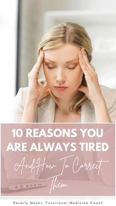 Here's 10 simple reasons for chronic fatigue. Address causes of fatigue to get more energy and stamina. Many can be fixed at home without a doctor's help Causes Of Fatigue, Get More Energy, Clinical Nutritionist, Getting More Energy, Poor Nutrition, Always Tired, Sleep Remedies, Natural Sleep Remedies, Lifestyle Change