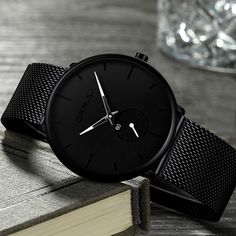 #Mens #Watches #Ultra-#Thin #Minimalist #Waterproof - #Fashion #Wrist #Watch Fashion Blogger Style, Seiko Watches, Stylish Watches