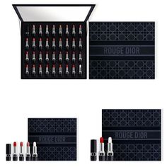 Dior Lipstick, Visual Merchandising Displays, Color Lip Balm, Lipstick Collection, Latest Makeup, Merchandising Displays