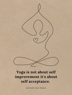 an image of a quote on yoga