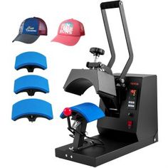 an image of a baseball cap heat press machine