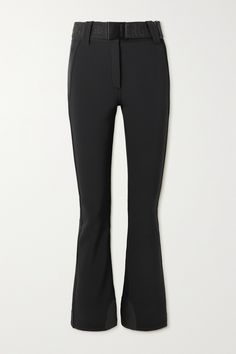 Goldbergh's 'Pippa' ski pants are not only sleek, but designed with plenty of practical details for unrestricted movement. They're made from four-way stretch-shell and have a belt to keep them in place. The cuffs are flared and fitted with zips to sit comfortably over boots. Flare Black Pants, Ski Trip Outfit, Ski Pants Women's, Womens Ski Pants, Trip Outfits, Skiing Outfit, Belted Pants, Ski Pants, Ski Wear