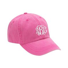 You'll look so cute in this best-selling preppy & personalized accessory that can match with any outfit. Adjustable metal back closure. One Size Fits All. It's a cute & preppy way to keep your class & style during a bad hair day🧢🙆🏼‍♀️ Adjustable Pink Baseball Cap, Classic Adjustable Pink Hat, Pink Adjustable Baseball Cap, Pink Everyday Baseball Cap, Pink Adjustable Baseball Cap For Everyday, Casual Adjustable Baseball Cap For School, Trendy Personalized Cap, Trendy Customizable Adjustable Baseball Cap, Trendy Personalized Pink Hat