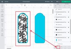 an image of a blue bookmark with the wordpress tool highlighted