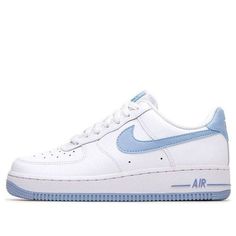 (WMNS) Nike Air Force 1 Low '07 Patent 'Light Armory Blue' AH0287-104 (AF1/SNKR/Retro/Skate/Casual/Low Top/Women's) Nike Shoes Air Force Blue, Nike Light Blue Sneakers For Light Sports, Light Blue Nike Air Force 1 Low-top For Sports, Blue Nike Air Force 1 Casual Sports Shoes, Sporty Blue Nike Air Force 1 For Light Sports, Light Blue Breathable Sneakers For Streetwear, Breathable Light Blue Sneakers For Streetwear, Blue Nike Air Force 1 With Air Max Cushioning, Nike Air Force 1 Colors