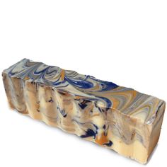 Cream, blue and yellow wavy rectangular 45 ounce brick of lavender and lemon scented Zum Bar Soap Orange Tea, Lemon Rosemary, Milk Shop, Clean Candle, Boost Your Mood, Wool Dryer Balls, Lemon Lavender, Oil Blends, Goat Milk Soap