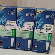 3 New Unopened Mommy's Bliss Infant Eczema Cream. Whipped Coconut Oil, Honey Body Wash, Aveeno Baby, Sleep Gifts, Body Milk, Baby Lotion, Baby Oil, Moisturize Hair, Hand Lotion