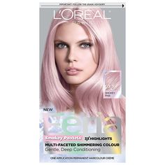 L'Oreal Paris Feria Pastels Hair Color, P2 Rosy Blush (Smokey Pink) | Walgreens Paris Hair Color, Loreal Paris Feria, Khloe Kardashian Hair, Paris Hair, Loreal Hair, Pink Hair Dye, Pastel Pink Hair, Light Blonde Hair, Temporary Hair Color