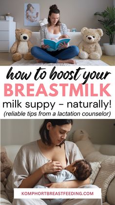 How to Increase Your Breast Milk Supply, featuring natural booster tips and lactation recipes.