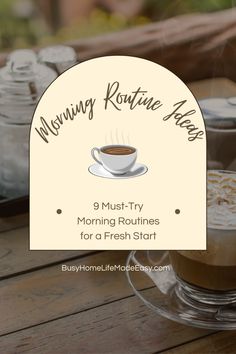 Make mornings easier with our 9 best routine ideas! Best Routine, Morning Routine Ideas, Productive Morning Routine, Routine Ideas, Productive Morning, Productive Things To Do, Perfect Morning, Morning Routines, Cold Shower