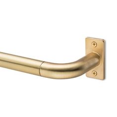 an image of a gold door handle on a white background