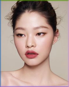 Makeup Asia, Monolid Makeup, Monolid Eyes, Smudged Eyeliner, Make Up Inspiration, Waterproof Lipstick, Photographie Portrait Inspiration, Braut Make-up, Asian Eyes