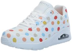 PRICES MAY VARY. Skechers Air-Cooled Memory Foam cushioned comfort insole Skech-Air visible airbag midsole Flexible traction outsole 1 1/2-inch heel Funky Outfits, Skechers Women, 2 Inch Heels, Kids Luggage, Luxury Store, Fashion Sneakers, Pharmacy Gifts, Women's Style, Sneakers Fashion