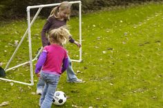 DIY soccer goal from pvc pipes Backyard Sports, Pvc Pipe Projects, Pvc Projects, This Old House, Play Structure, Soccer Goal, Yard Games, Backyard Games, Backyard Fun