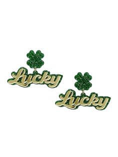 Add some luck to your St. Patrick's Day outfit with these quirky Lucky Acrylic Dangle Earrings. Made from durable acrylic material, these earrings are sure to bring you good fortune (and compliments) wherever you go! Trucker Hat Fashion, St Patrick's Day Outfit, Gameday Dress, Bar Earrings, Acrylic Material, Good Fortune, Bow Headband, Unisex Style, Free Giveaway