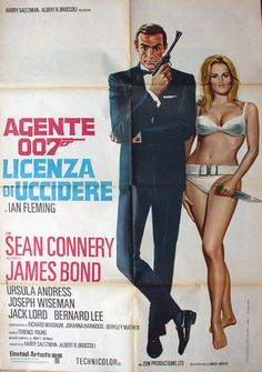 a poster for the movie agente 007