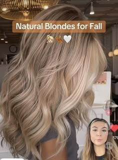 Bellami Pearl Blonde Extensions, Fall Hair Dirty Blonde, October Blonde Hair, Fall Blonde Color Ideas, Blonde Hair Transition To Fall, Hair Color Fall Blonde, Fall Hair Brown And Blonde, Fall Baylage Hair Blonde