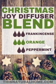 Christmas Essential Oil Diffuser Blends