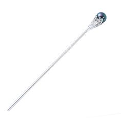 PRICES MAY VARY. Material:Silver-plated metal,artificial pearl. length&size: almost 15cm/5.9inches;20g Design&function:These metal hair sticks have smooth edge and easy to fix chignon.They are long enough for medium to thick hair and won't snag our hair.The unique design with impeccable craftsmanship makes your hair buns gorgeous.This retro hair chopsticks are perfect for any hair style. Suitable occasions:The design of this hairpin comes from the spring and early summer scenery. With vitality a Long Hair Buns, Chinese Hair Sticks, Chinese Hair Pins, Chinese Hair Pin, Hairpin Chinese, Hair Chopsticks, Summer Scenery, Chinese Hair Pins Sticks, Ancient Chinese Hairpin