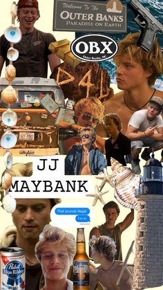 collage of images from the movie ju maybe bank, including beer and other things