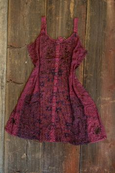 Boho Hippie Patchwork Mini Dress, Fall Button Down Dress, Cottage Core Tie Back Dress, Hippie Grunge Style Embroidered Jumper - Etsy Tie Back Dress, Grunge Style, Button Down Dress, Back Dress, Mode Inspiration, Tie Dress, Grunge Fashion