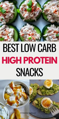 the best low carb high protein snacks