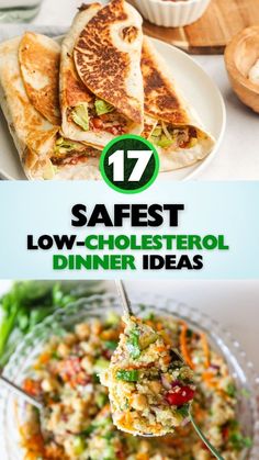 These low-cholesterol dinner ideas are perfect for anyone focused on heart health, offering delicious meals that are light on cholesterol and big on flavor. Meals For Low Cholesterol, Food Recipes Low Cholesterol, Low Chloresterol Diet, Cholesterol Crockpot Recipes, Low Cholesterol Meal Ideas, Dinners With Low Cholesterol, Recipe For Lowering Cholesterol, High Cholesterol Dinner Ideas, Foods To Help Lower Cholesterol Recipes