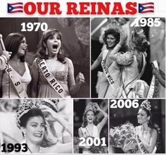 the history of miss america from 1970 to present in an advertiser's poster