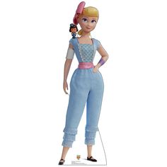 BO PEEP & GIGGLES MCDIMPLES Toy Story 4 Cardboard Cutout Standup Standee - Front Tomorrowland Movie, Cardboard Standee, Bo Peep Toy Story, Toy Story Party Ideas, Cardboard Stand, Cardboard Standup, Toy Story Movie, Toy Story Theme, Life Size Cutouts