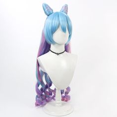 Including: Wig 
 Color: Blue Pink Purple 
 Length: 80cm 
 Material: Heat Resistant Fiber 
 Gender: Gender-bending available 
 
 If you cannot find and like to buy the costume, wig, shoes, weapon or other accessories of this character, pls not hesitate to contact us 
 Please note that due to different screen resolution, products you receive may have a bit different as the one we show here. Fe Engage, Fire Emblem Engage, Gender Bending, Hair Halloween, Wig Color, Blue Pink Purple, Cosplay Wig, Wig Cap, Cosplay Wigs