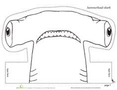 the paper model of a dinosaur's head