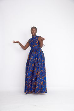 African Dress, Ankara Maxi Dress, African Print Dress, African Fashion, African Clothing, African Maxi Dress, Ankara Dress, Ankara Gown - Etsy Fitted Batik Print Maxi Dress, Sleeveless Cotton Dress With Batik Print, Blue Batik Print Sleeveless Dress, Cotton Floral Print Maxi Dress, Blue Sleeveless Batik Print Dress, Floral Print Cotton Maxi Dress, Cotton Maxi Dress With Floral Print, Blue Cotton Maxi Dress Floor-length, Blue Cotton Floor-length Maxi Dress