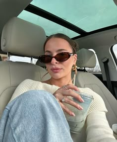 Car Selfies, Glasses Inspo, Selfies Ideas, Winter Sunglasses, Nude Outfits, Church Fits, Model Woman, Coffee Pictures, Asian Eyes