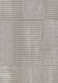 a gray and white checkered wallpaper with small squares on the bottom half of it