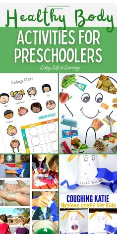 healthy body activities for preschoolers to help them learn how to make their own faces