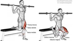 an image of a man doing exercises with barbells