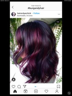 Violet Balayage, Violet Hair, Coloured Hair, Hair Skin Nails, Skin Nails, Pretty Hair, Purple Hair, Hair Tips, Nails Makeup