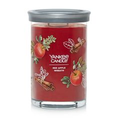 yankee candle red apple and cinnamon