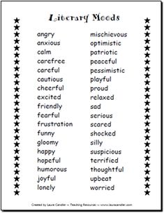 an image of a list of words that are in the dictionary for children to read