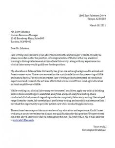 a cover letter for a teacher's application