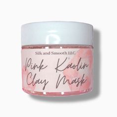 Kaolin Clay Mask, Clay Leaves, How To Get Rid Of Acne, Pink Clay, Clay Mask, Rough Skin, Kaolin Clay, Improve Skin Elasticity, Beauty Stuff