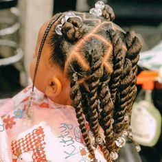 Black Baby Girl Hairstyles, Baby Girl Hairstyles Curly, Daughter Hairstyles, Cute Toddler Hairstyles, Hairstyles Girl, Kids Curly Hairstyles