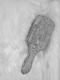 Silver Hairbrush, Bedazzled Ideas, Rhinestone Things, Bedazzle Ideas, Bedazzled Things, Hannah Marin, Bedazzled Stuff, Bling Hair, Custom License Plate Frames