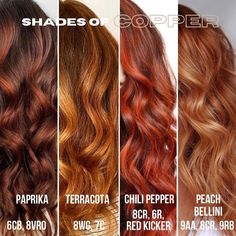 Copper Hair Formula Pravana, Two Tone Ginger Hair, Copper Formula, Copper Hair Ideas, Cowboy Copper Hair, Cowboy Copper