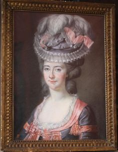 18th Century Hairstyles, Feathered Hat, 18th Century Portraits, Historical Hats, 18th Century Women, Rococo Art, 18th Century Dress, The Ancient One