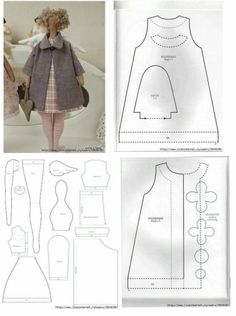 the sewing pattern for this dress is easy to sew, and has an attached collar