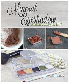 Diy Mineral Makeup, Diy Eyeshadow, Coffee Facial, Homemade Makeup, Glowing Radiant Skin, Homemade Lotion, Home Remedies For Hair